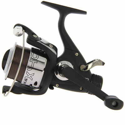 Carp Fishing Reel MAX40 Freespool Runner 8lb Line suitable for Coarse Float 