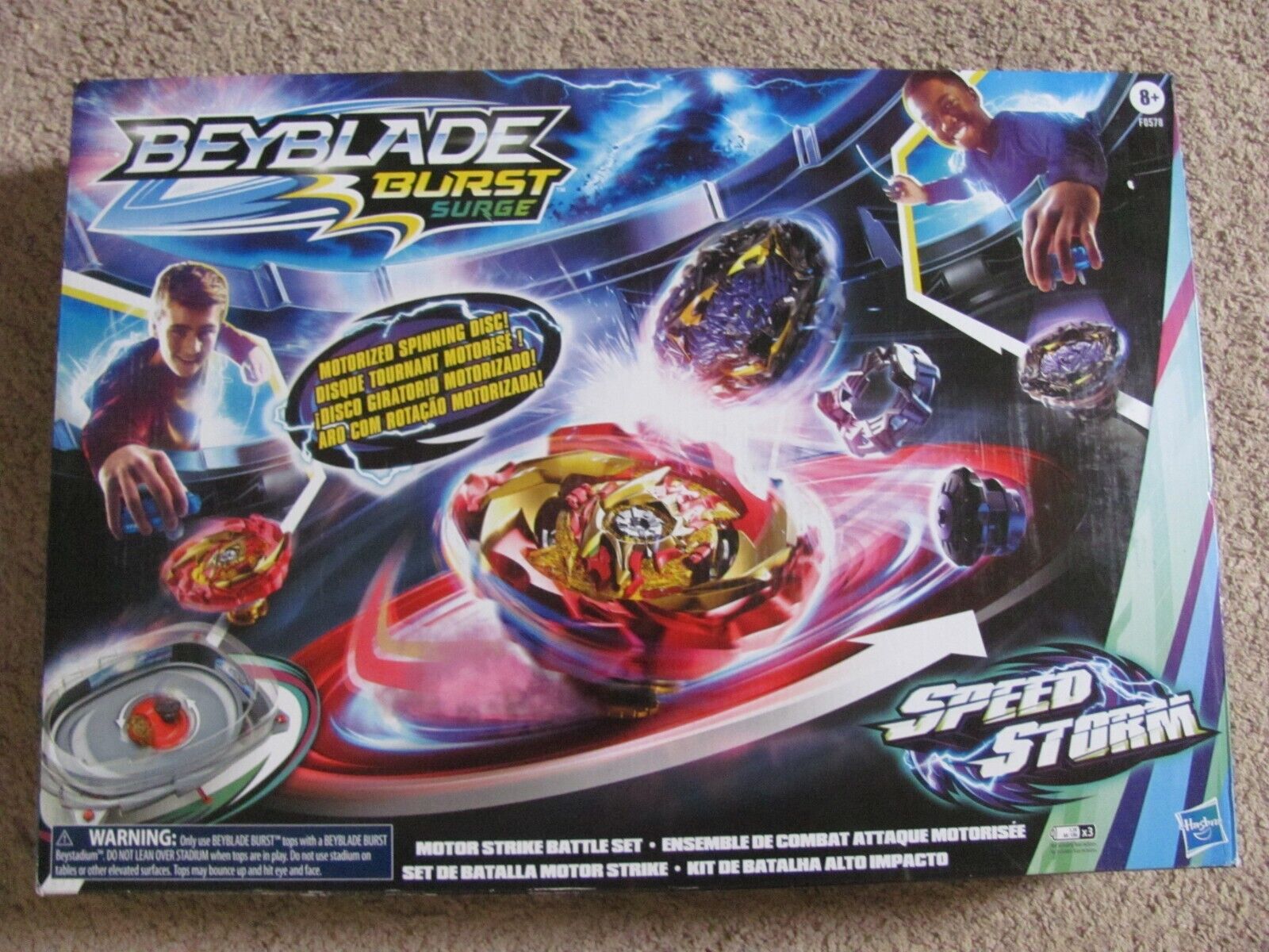 Toupie Beyblade Burst Surge - SpeedStorm - Set de Combat Attaque