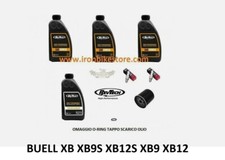 Tagliando BUELL Revtech XB XB9S XB12S XB9 XB12 Olio Motore Filtro Olio candele