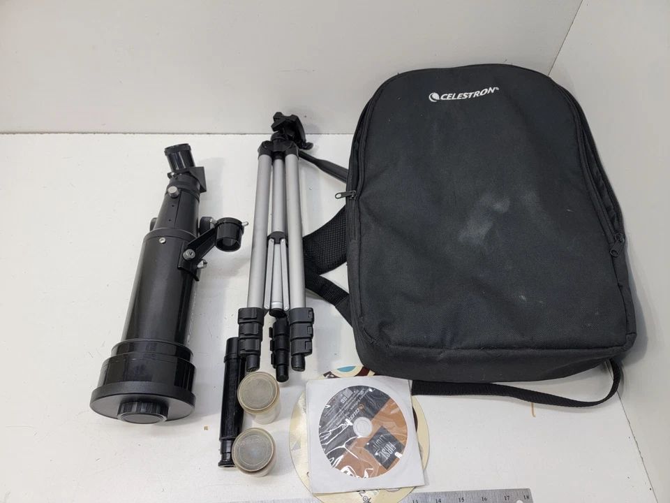 Celestron Travel Scope 21035 Black Portable Telescope Accessories Lenses - Image 2 of 4