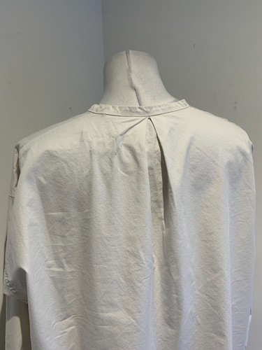 Isabel Marant blouse shirt 38 10 12 classic cotton off white A line - Picture 8 of 13