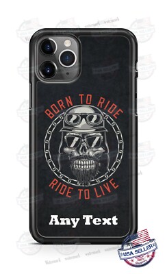 Born to Ride Motorcycle Personalized Phone Case For iPhone 13 Samsungs22 Google