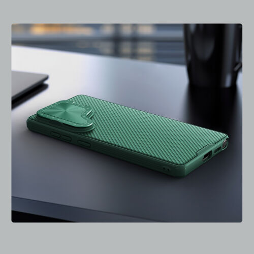 Nillkin for Samsung S25 Ultra Case Magnetic Lens Camera Stand Heavy Duty Cover - Photo 14 sur 29