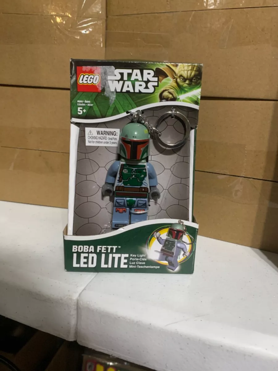 Lego boba fett keychain light hot sale