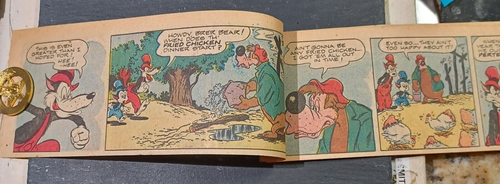 Li'l Bad Wolf, Fire Fighter #C-3 (1951, Wheaties) Walt Disney Mini-Comic BOX-29 - Picture 3 of 3