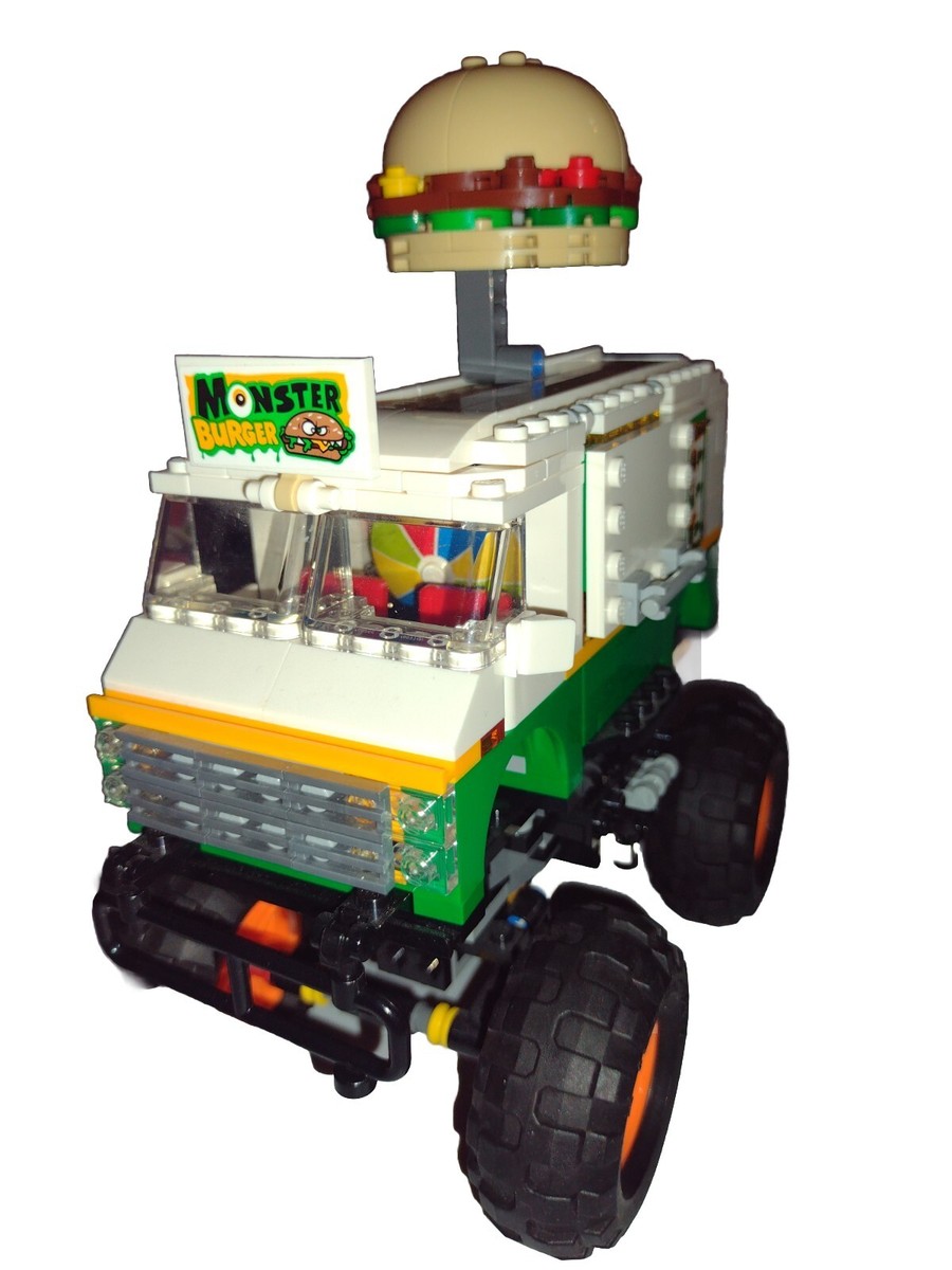 Lego Creator Lego Food Van Food Truck Monster Truck Lego Creator