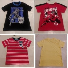 Boys MULTIBRAND Multicolor Bundle Set Of 4 T Shirts Size 4 Pre Owned