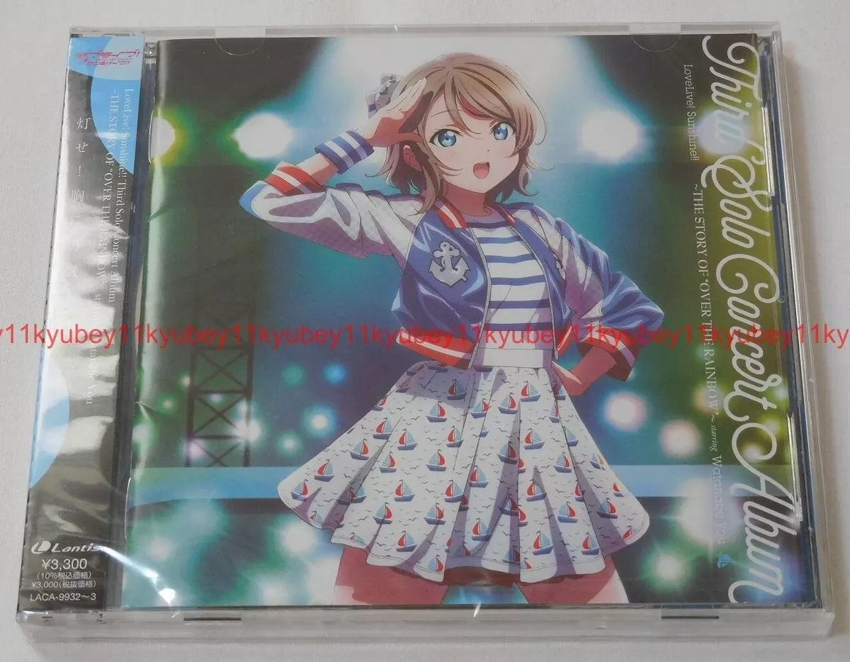 New LoveLive Sunshine Aqours Watanabe You Third Solo Concert Album