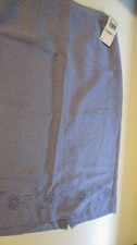 NWT  42 ALFRED DUNNER WOMENS A LINE SKIRT IRIS PURPLE SIZE 8