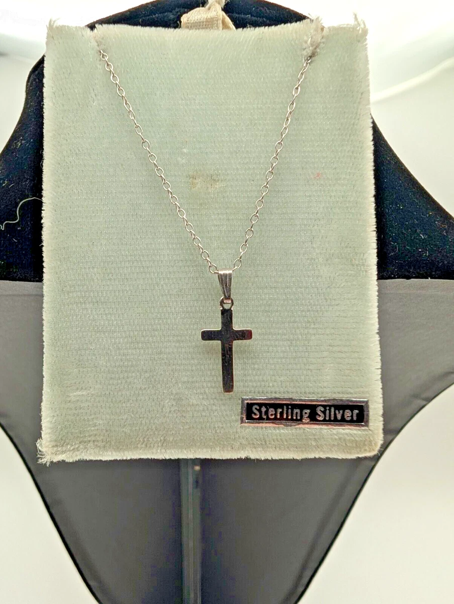 25+ Vintage Sterling Cross Pendant Designer Fine Necklaces