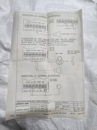 VMP 530 ZENITEL NORWAY ASA KITRON ART:26033 NEW IN BOX NORMAL BODY DAMEG VMP530 - Picture 9 of 12