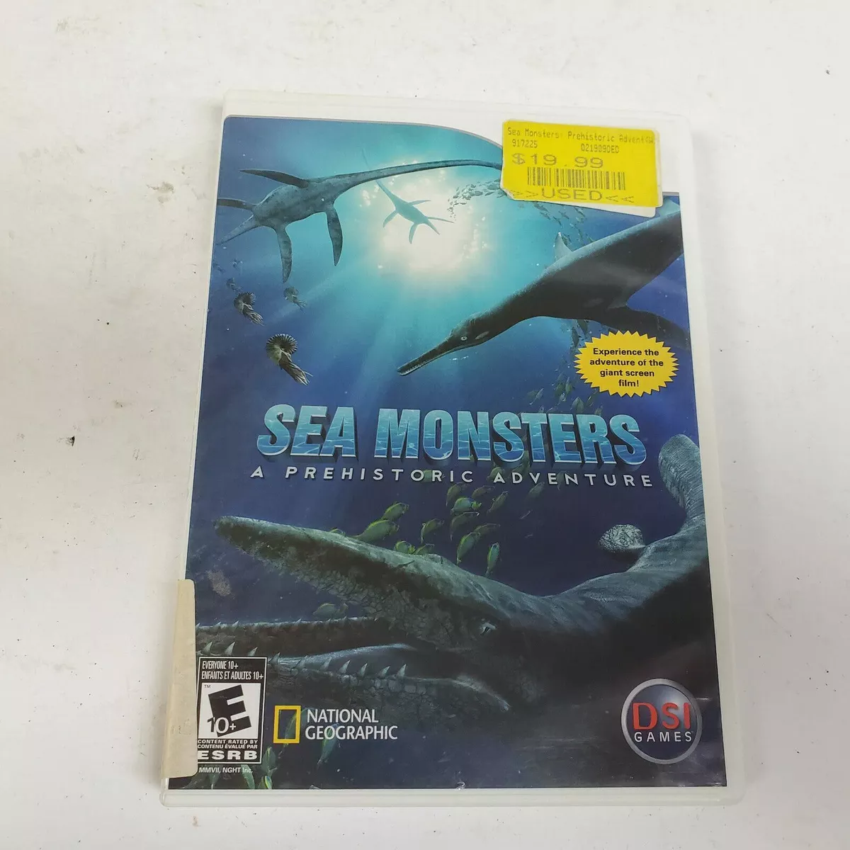 Sea Monsters A Prehistoric Adventure Nintendo Wii 2007 Complete