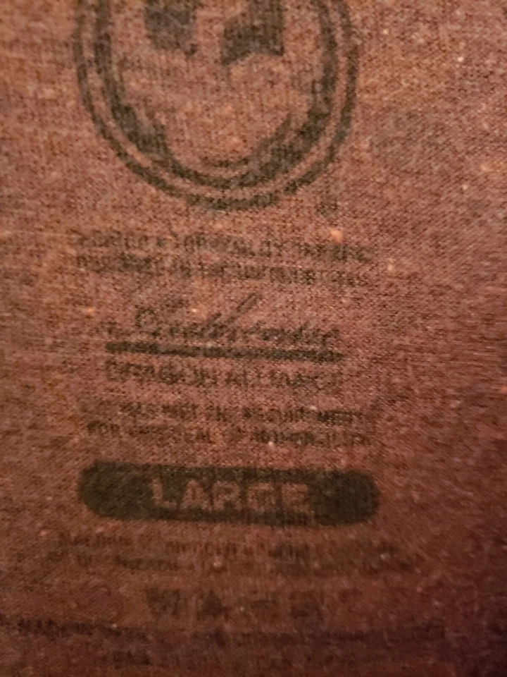 Dragon Large Mens Icon Staple Line Burgundy Short Sleeve T-Shirt Black - Image 4 of 4