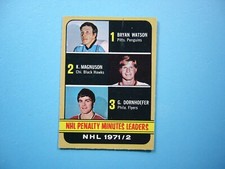 1972/73 O-PEE-CHEE NHL HOCKEY CARD #268 KEITH MAGNUSON LDR EX/NM OPC