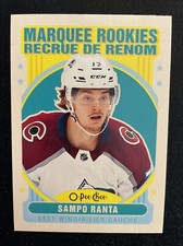 21-22 UD Series 2 Hockey O-Pee-Chee Retro Marquee Rookie 645 Sampo Ranta