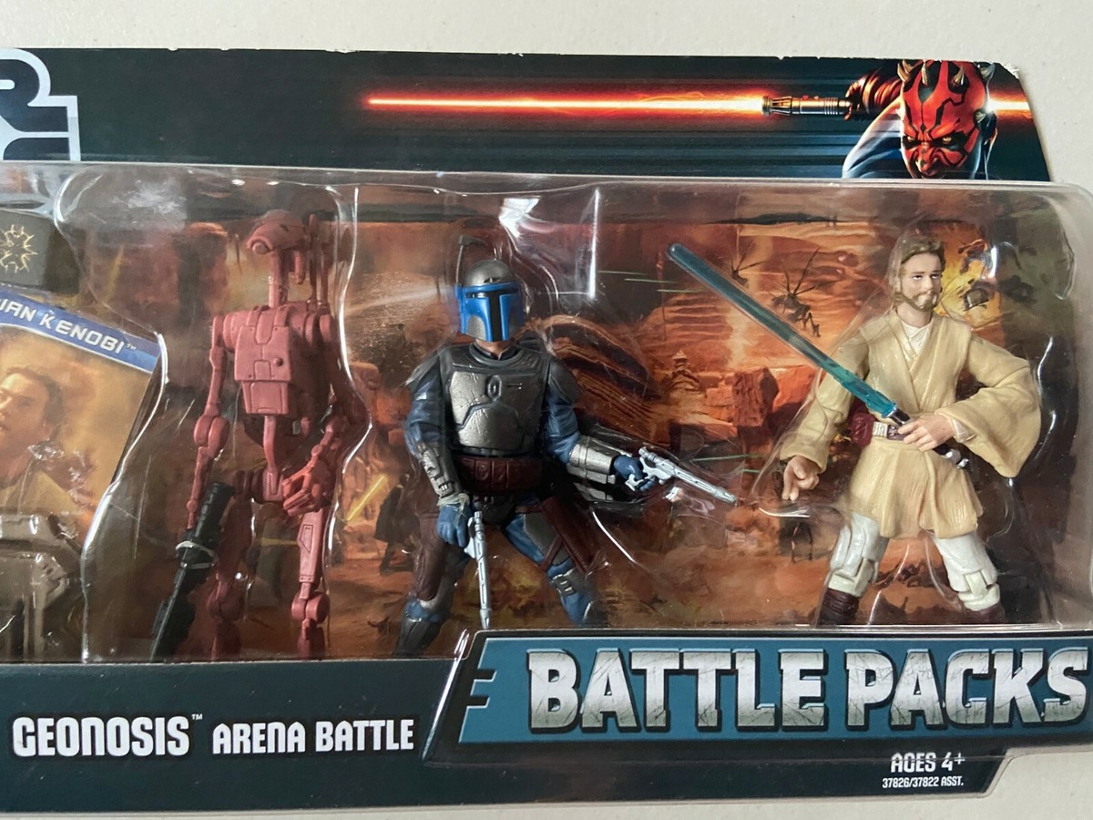 Hasbro Star Wars Battles Geonosis Arena Battle Action Figure