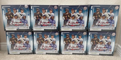 8x 2021 Topps Chrome Sapphire Edition Box Sealed Auto Ohtani Tatis Betts Skubal