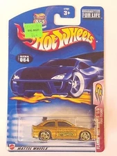 Hot Wheels Flamin Hot Wheels Series Ford Escort  #5/5 cars, card #2003-064