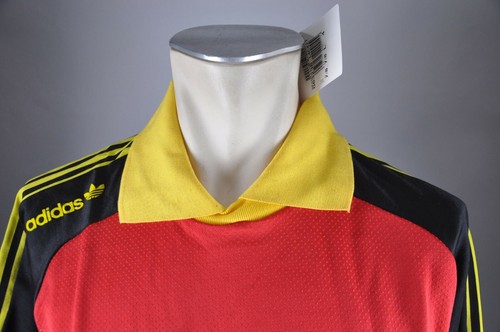 Camiseta Adidas De Colección Portero Talla L Camiseta Portero Brasilia Roja Años 80 90 - Imagen 9 de 12