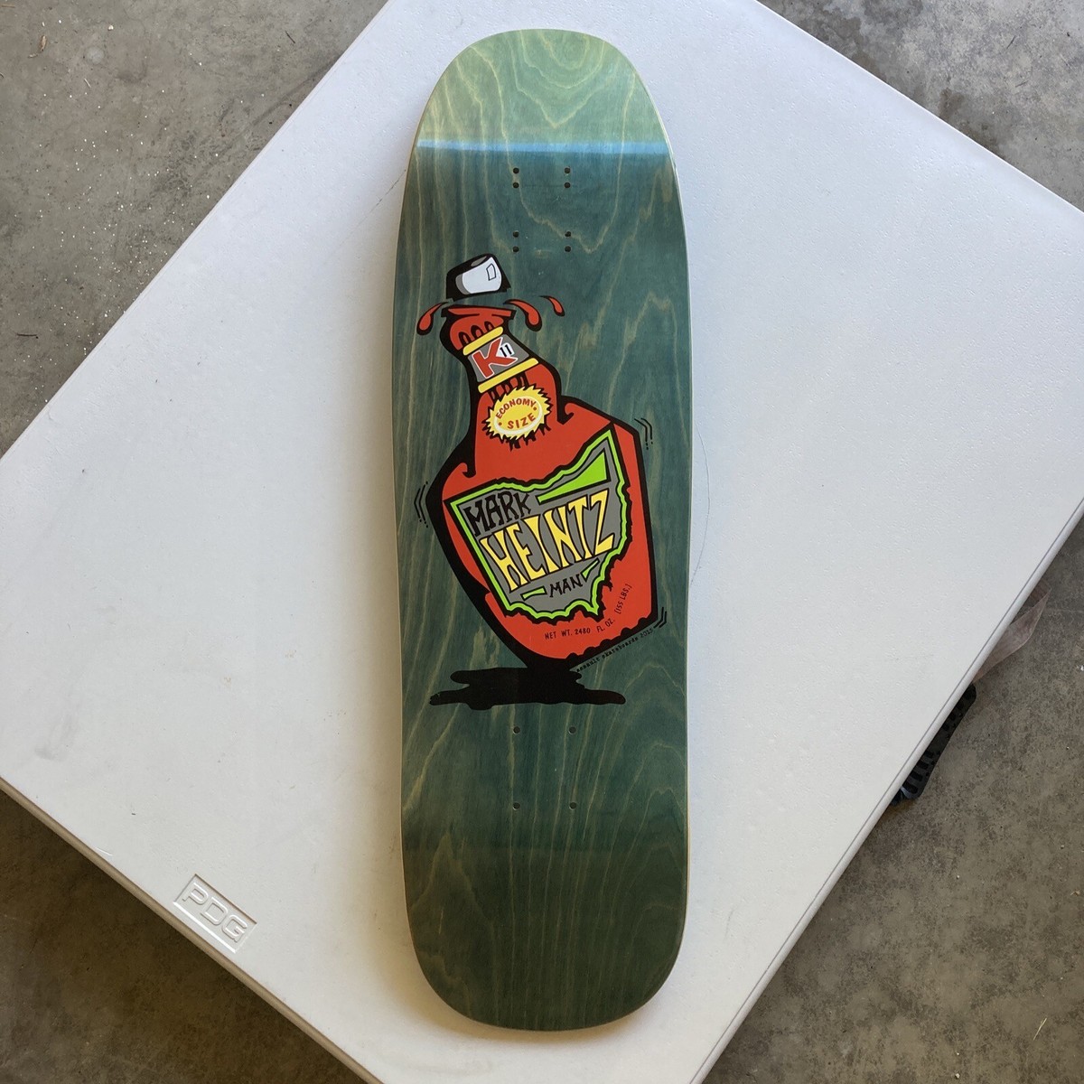 Mark Heintzman Ketchup Bottle Reissue Skateboard | eBay