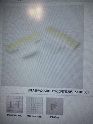 Electrolux Frigidaire Dishwasher Splash Shield Kit 154701001