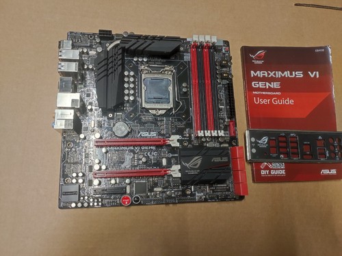 ASUS MAXIMUS VI GENE Motherboard - LGA 1150, DDR3, HDMI, WINDOWS 10/11 GIFT. - Photo 2/3