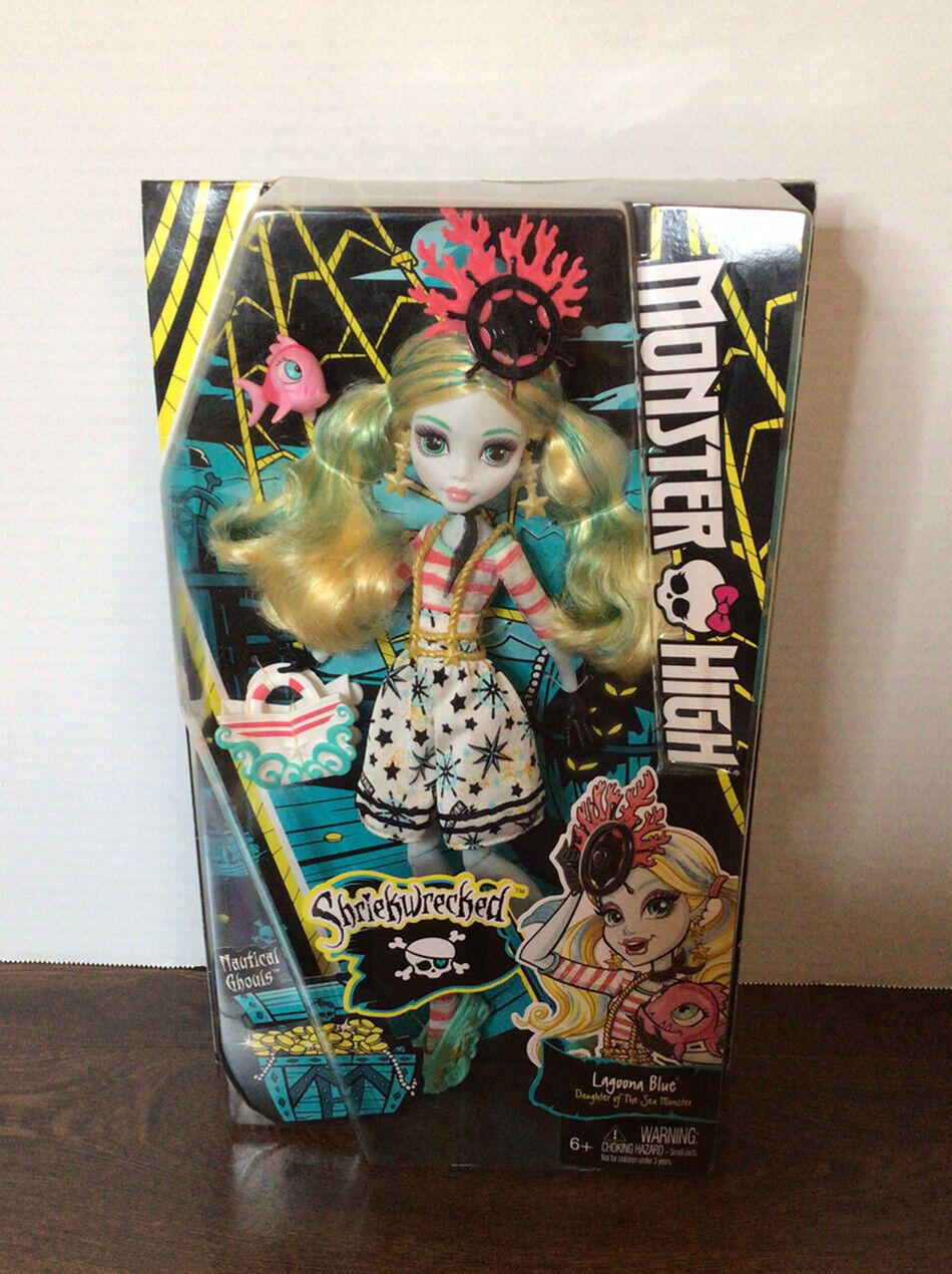 Mattel Monster High Lagoona Doll - Blue (HGC32) for sale online