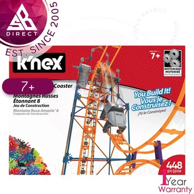 K'Nex 80216 Thrill Rides Amazin' 8 Achterbahn Konstruktion Baukasten │ 7y+ - Bild 1 von 4