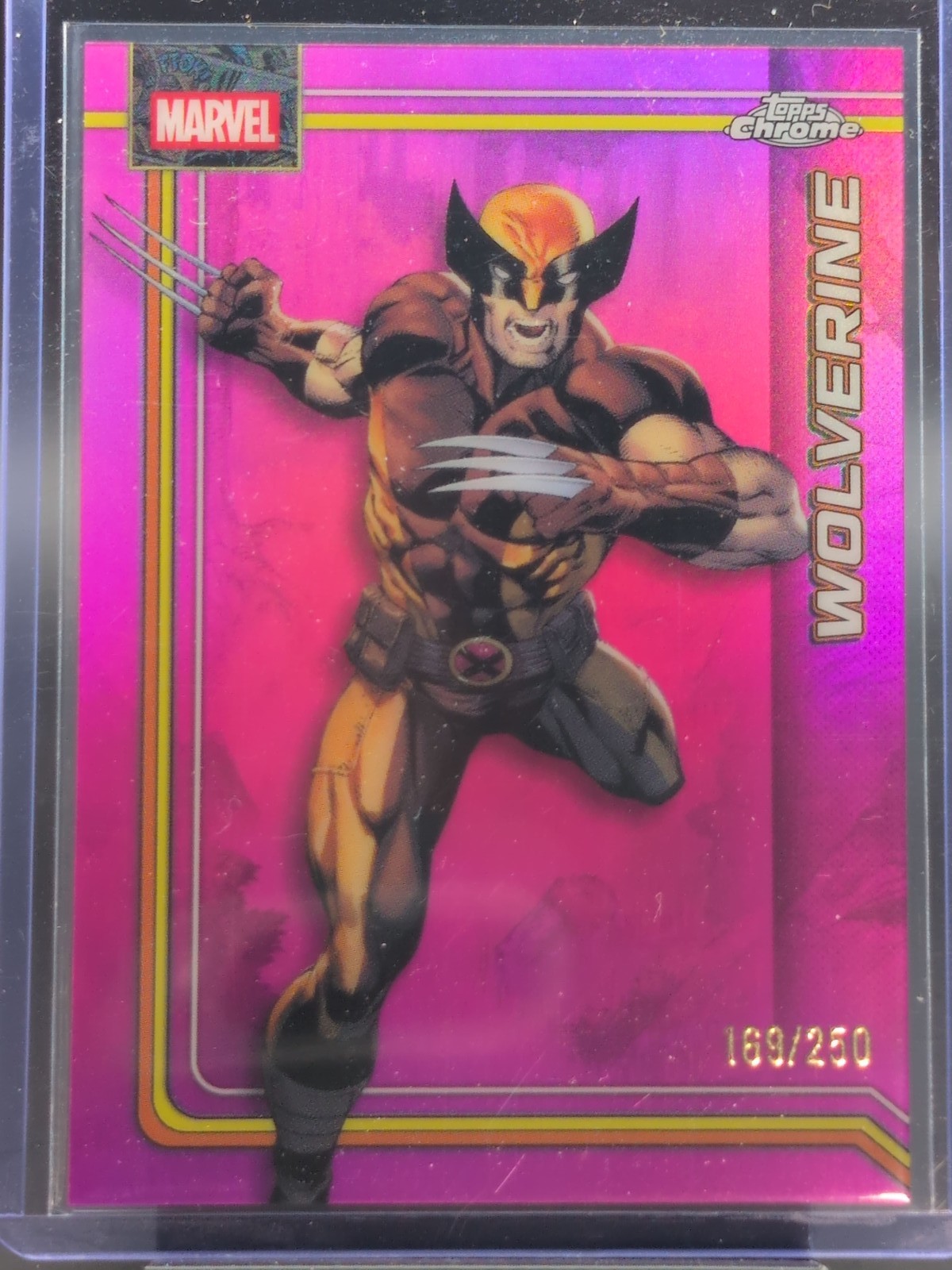 2026 Topps Chrome Marvel Comics Wolverine #199 Pink Refractor #/250