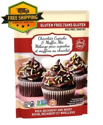 XO Baking Co Gluten-Free Chocolate Cupcake Muffin Mix Non-GMO 9.75oz