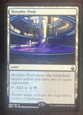 Morphic Pool MTG Battlebond Rare Land