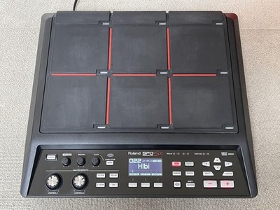 Roland SPD-SX Sampling Pad 9-Pad Digital Percussion MIDI USB Tested Working