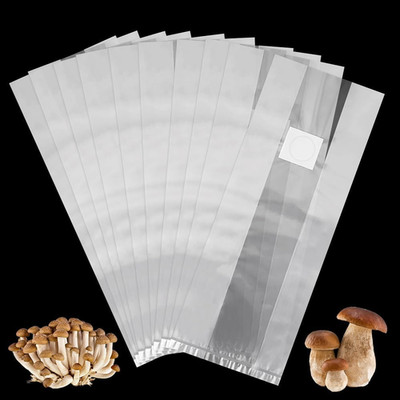 20 Stück Pilzzucht Beutel, 32 x 50cm Mushroom Spawn Grow Bag Langlebige Beutel R