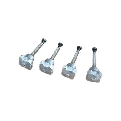 (4) Carr Lane Swivel Head Screw Hand Knobs 2KSA