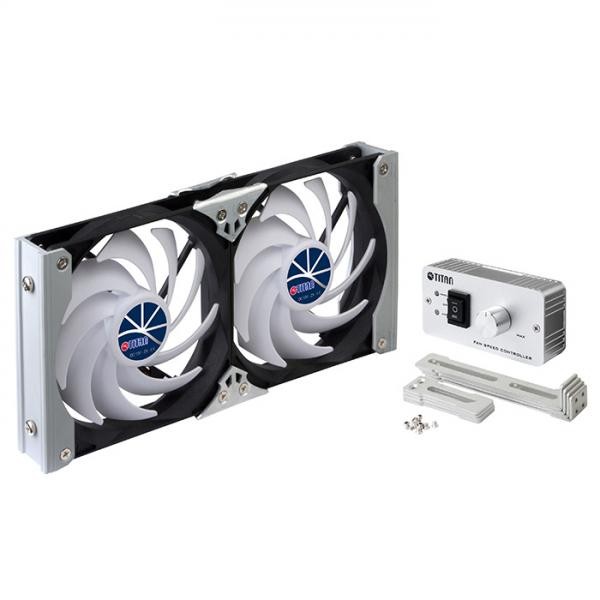4069399 Titan Titan TTC-SC09TZ(B) Universale Refrigeratore ventola per PC