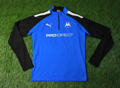 TORQUAY UNITED 2023/2024 FOOTBALL ZIP SWEATSHIRT TRAINING PUMA ORIGINAL SIZE M