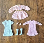 3 Vintage Barbie Clone Outfits Maddie Mod/Shillman From Adult Collector