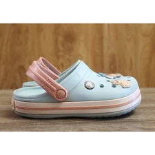 Crocs Classic Crocband Clogs Youth Size J2 Blue