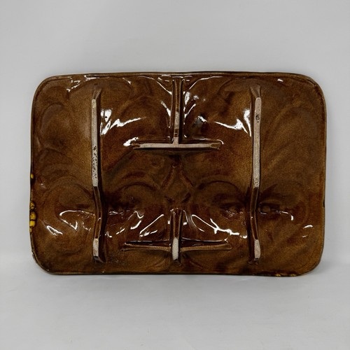 Vintage Aschenbecher Mid Century Modern Keramik Dekor für Couchtisch MCM Aschenbecher - Bild 2 von 10