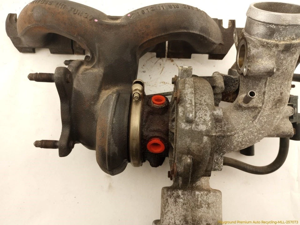 Juego de colector de escape y turbo cargador Audi A5 8T COUPE 2,0 L 4 cilindros para 09-12 Foto 4 de 4