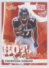 2009 Score Hot Rookies Red Zone 99/100 Knowshon Moreno #16 8u9