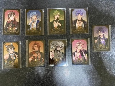 NU:Carnival Yakumo Edmond RIN Garu DANTE Aster Photo Card 9pcs Animate Cafe Bon