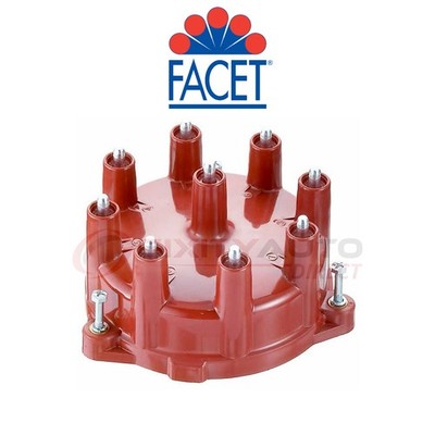 Facet Distributor Cap for 1986-1991 Mercedes-Benz 560SEC - Ignition Spark jx