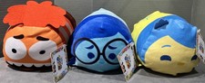 Disney Tsum Tsum 9  Plush Plushie Soft Doll Inside Out Movie Sadness Joy Anger