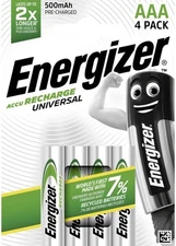 12 AAA Energizer Rechargeable Batteries (3 Packs of 4)