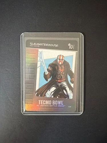 Slaughterhouse Tecmo Bowl Bo Jackson Battle Arena Blow On 90 Power Ice BO527