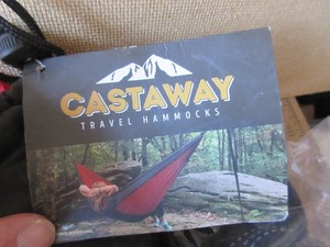 NWT. Castaway Travel Hammock (O812)