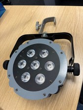 Showtec Compact Par 7 Tri with G-Clamp (Double Bracket)