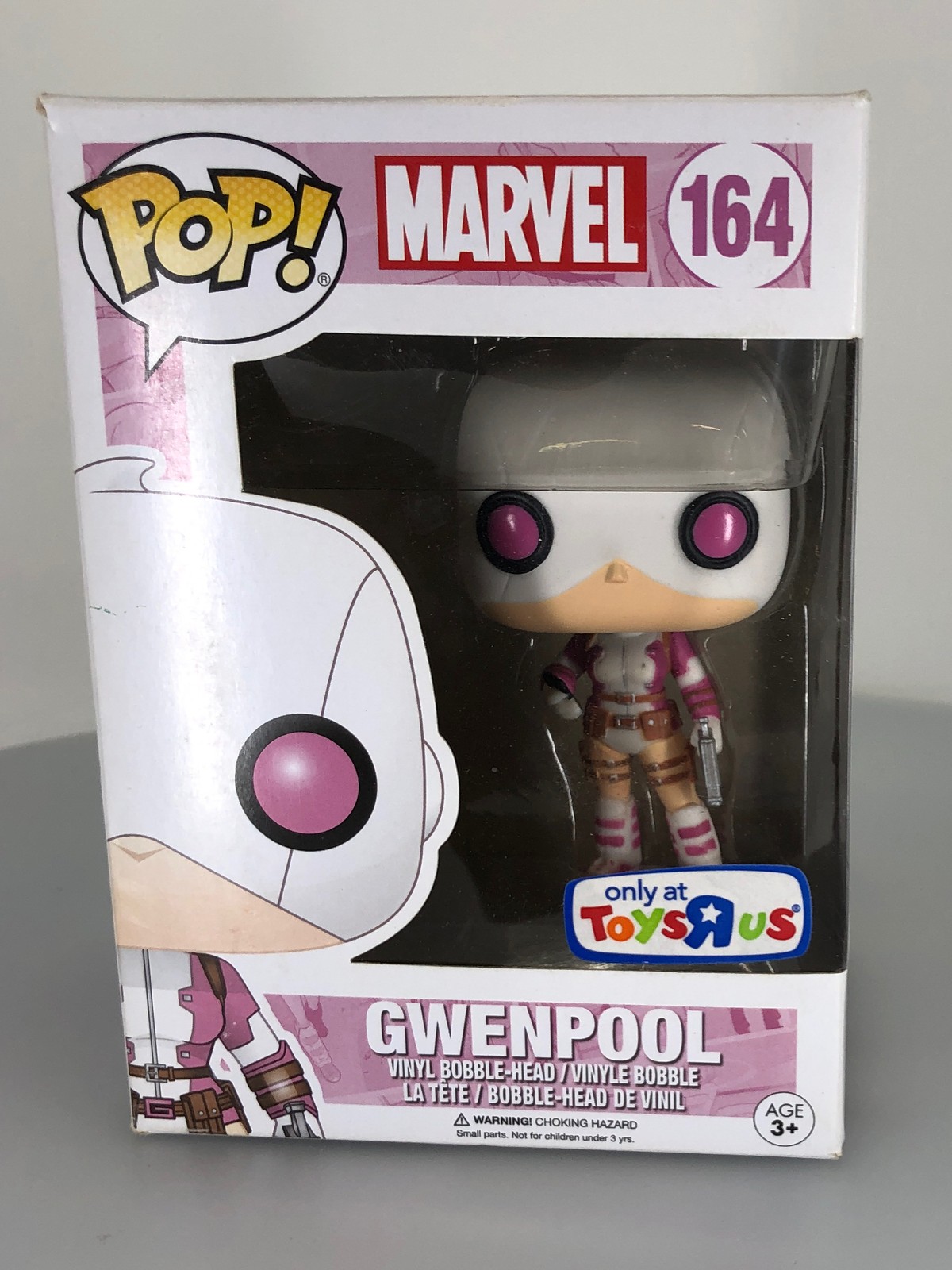 Sale Funko Pop! Marvel Gwenpool #164 Toys R Us Exclusive Vinyl Figure Damaged Box