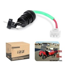 Golf Cart Ignition Key Switch for Yamaha G19/G22 Electric 1996-up, Key Switch
